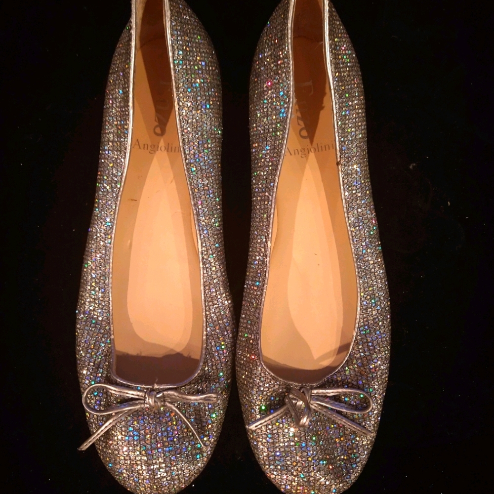 ENZO ANGLIOLINI sparkle flats